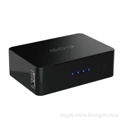 5,200mAh Power Bank with One 2A Output, 5-6 Hours Charging Time